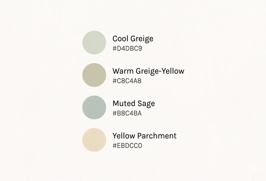 yellow adjacents that work good for soft summers
